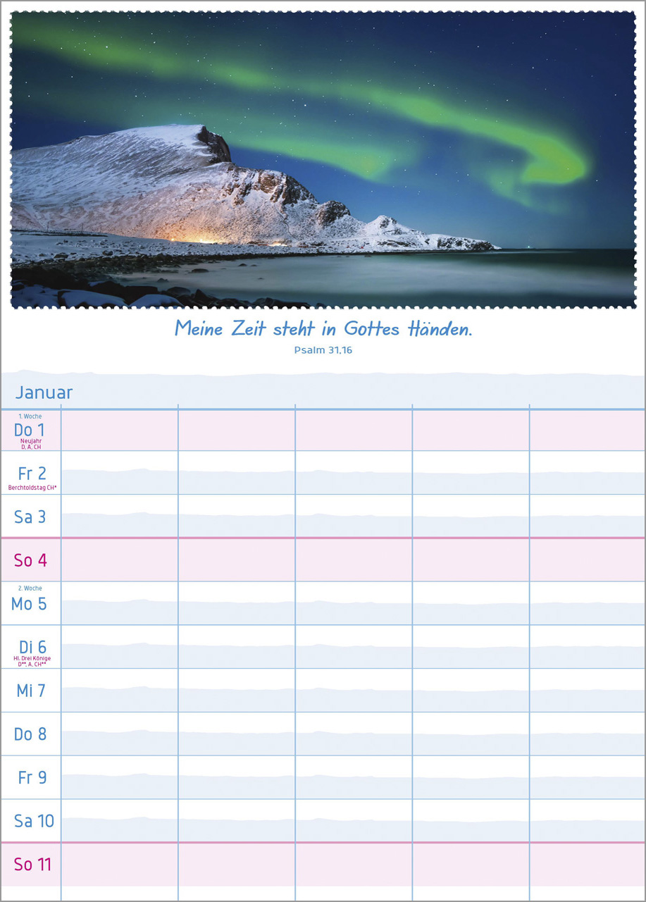 Multiplaner - Posterkalender