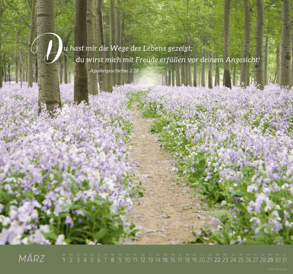 Ich bin der Weg - und die Wahrheit und das Leben, Wandkalender