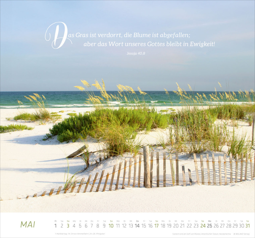 Zeit für Meer - Wandkalender