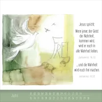 Immerwährender Tischkalender Hoffnung und Leben - Künstler-Edition - Kalender von Simone Riedel