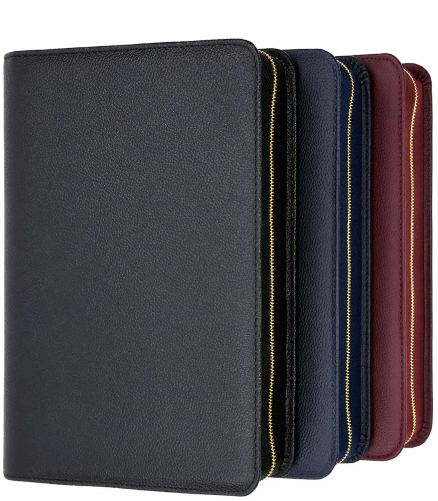 Bibelhülle für Schlachter 2000 Taschenausgabe - Rindleder, fein genarbt, Bordeaux-Rot