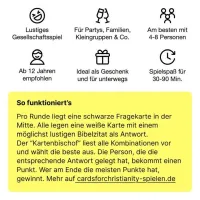 Cards for Christianity - Das Kartenspiel für mehr Humor im christlichen Glauben