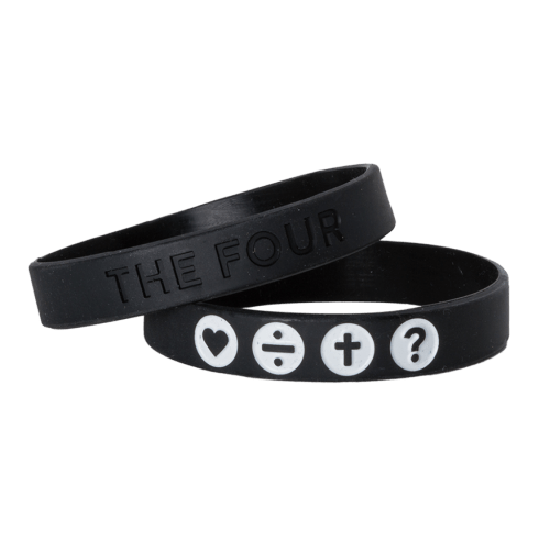 THE FOUR - ARMBAND SCHWARZ 190MM