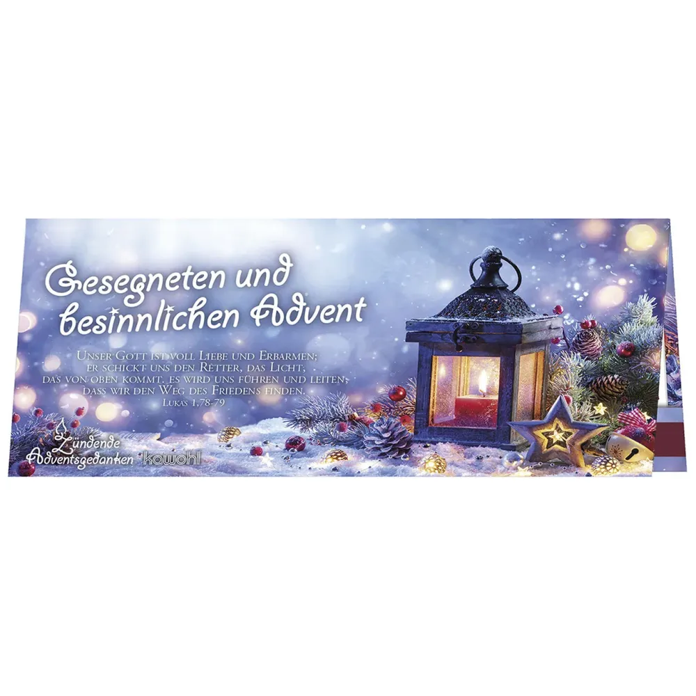 Gesegneten und besinnlichen Advent (Zündende Adventsgedanken)