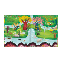 Der Garten, der Vorhang und das Kreuz