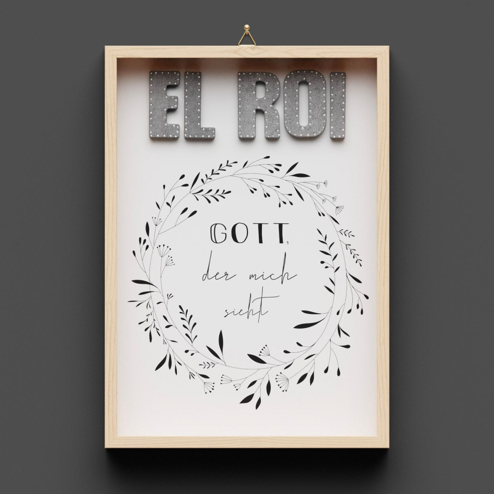 Cementini Wandbild EL ROI A4