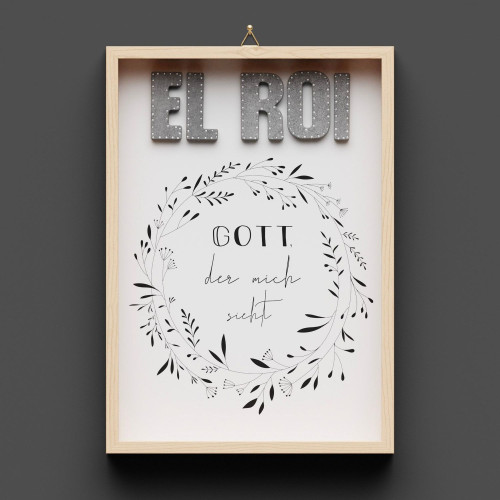 Cementini Wandbild EL ROI A4