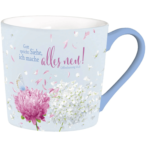 Gott spricht: Siehe, ich mache alles neu (Tasse) - Jahreslosung 2026