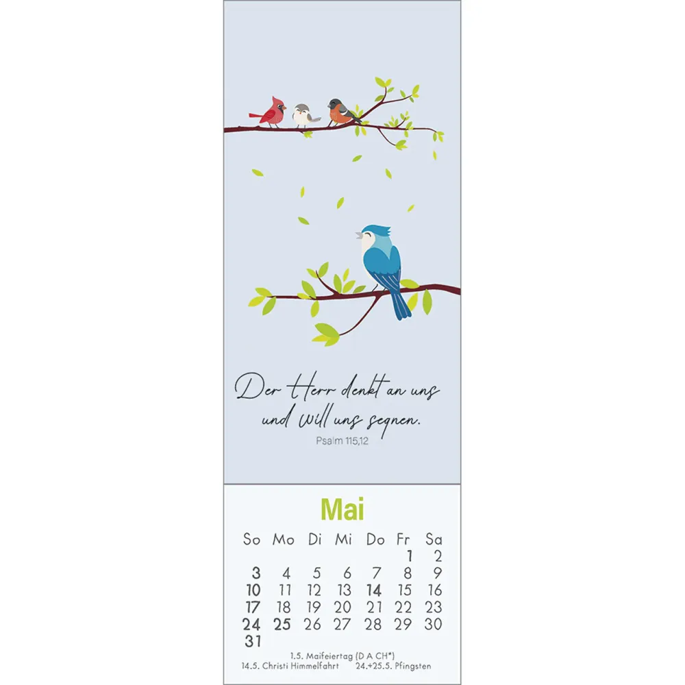 Mein wundervoller Lesezeichenkalender - Gott spricht: Siehe, ich mache alles neu - Jahreslosung 2026