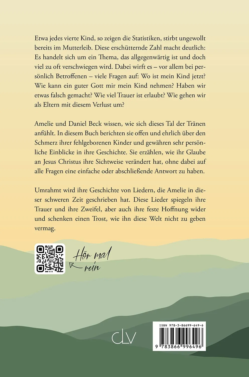 Lobetal – Gedanken aus der Tiefe - Der frühe Abschied von unseren Kindern