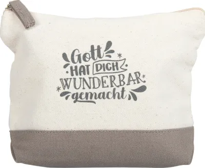 Gott hat dich wunderbar gemacht - Kosmetiktäschchen