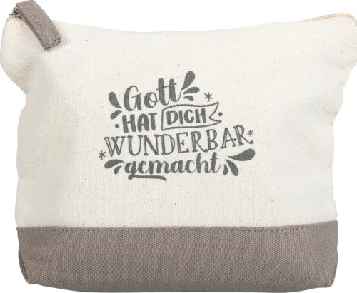 Gott hat dich wunderbar gemacht - Kosmetiktäschchen