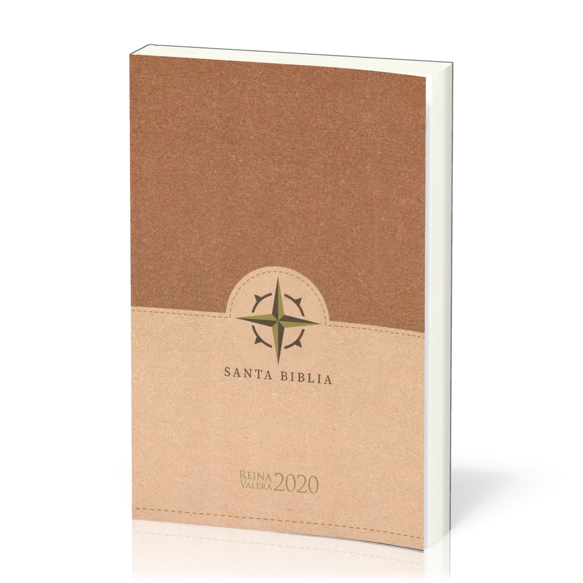 Spanisch, Reina Valera 2020 Bibel - Grossdruckausgabe, gebunden, Kunstleder braun