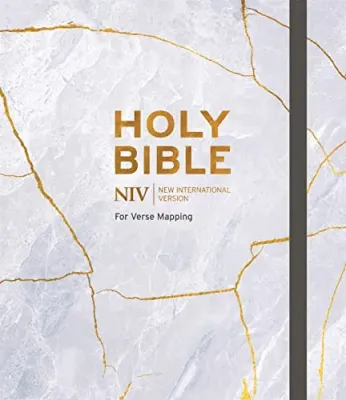Englisch, Bibel NIV, Verse Mapping Bible, Grey - NIV Bible for Journalling and Verse-Mapping...