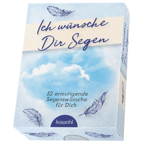 Ich wünsche Dir Segen - Karten-Box - 52 ermutigende Segenswünsche für Dich