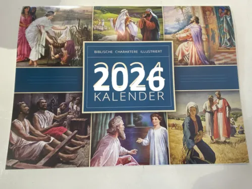 BIBLISCHE CHARAKTERE ILLUSTRIERT - Wandkalender