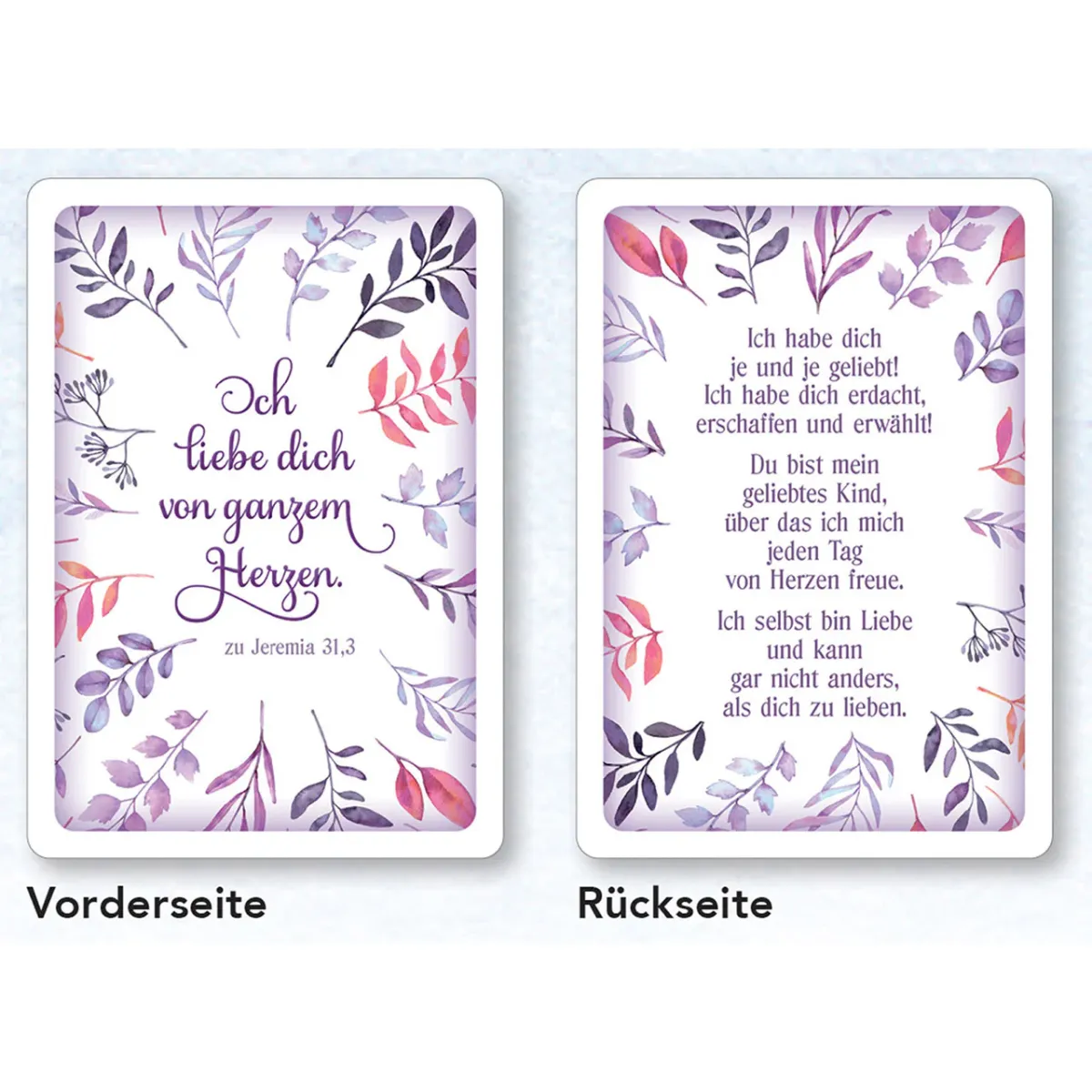Ich bin hier, ganz nah bei dir! - Karten-Box - 52 himmlische Zusagen für dich
