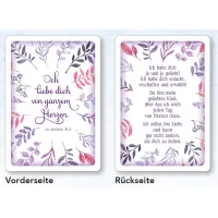 Ich bin hier, ganz nah bei dir! - Karten-Box - 52 himmlische Zusagen für dich