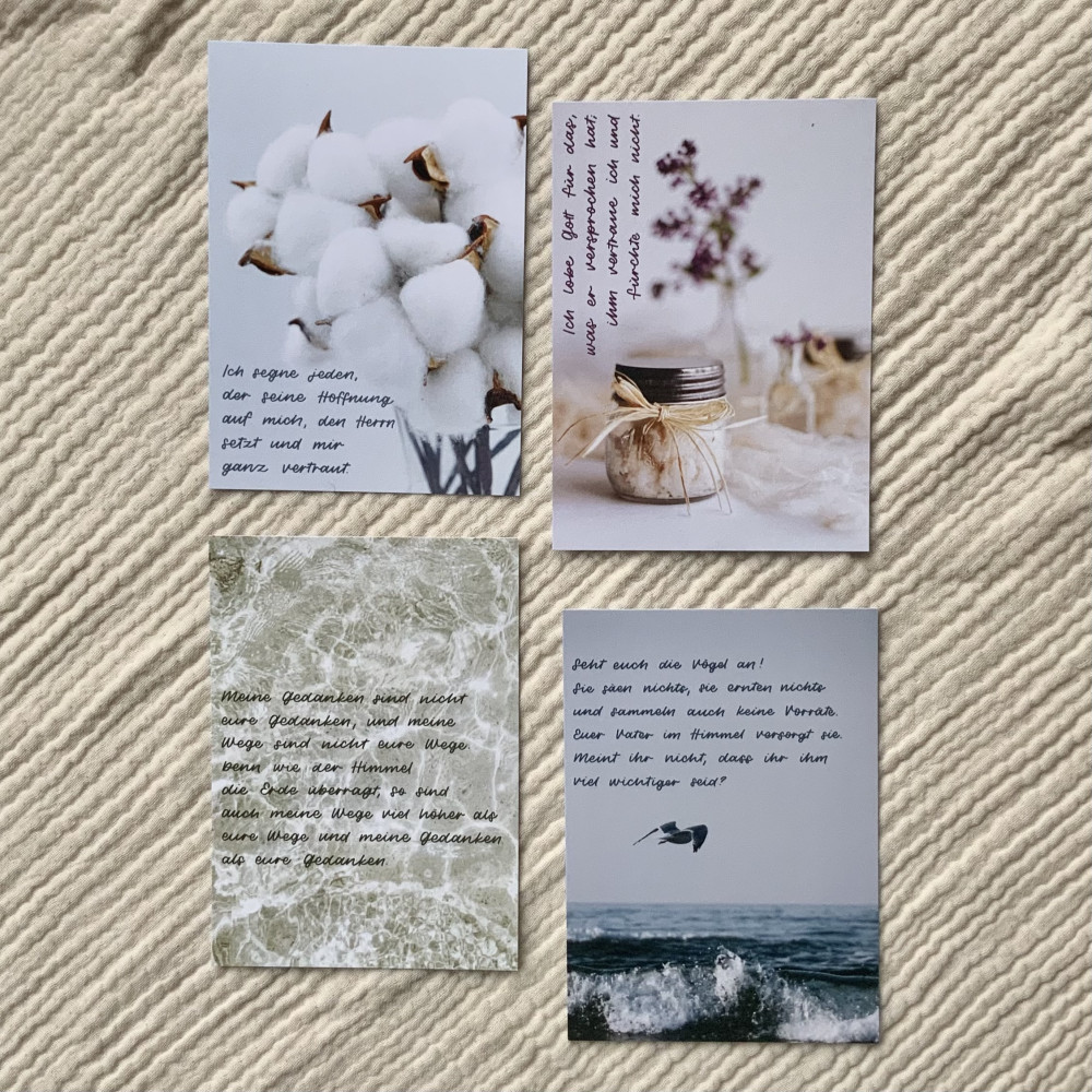 Kartenset VERTRAUEN - 12er Set