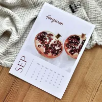 Wandkalender YOU ARE - mit stylischer Klammer zum Aufhängen