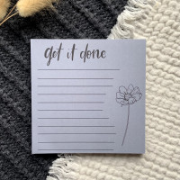 Notizblock "get it done"