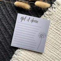 Notizblock "get it done"