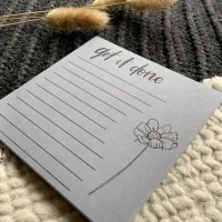 Notizblock "get it done"