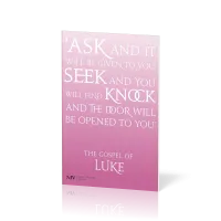 Englisch, Lukasevangelium NIV, rosa - Gospel of Luke NIV
