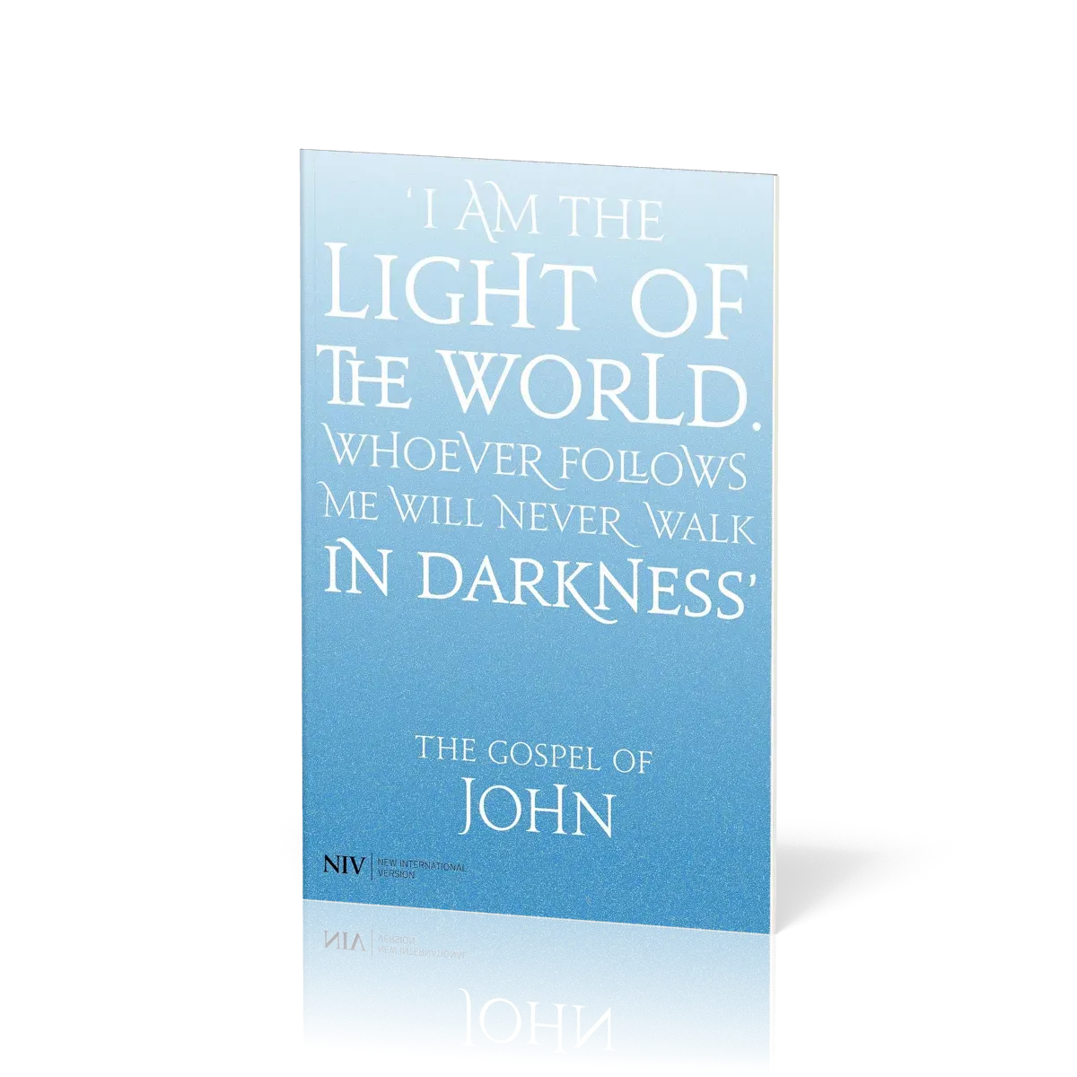 Englisch, Johannes Evangelium New International Version, blau