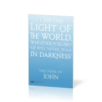 Englisch, Johannes Evangelium New International Version, blau