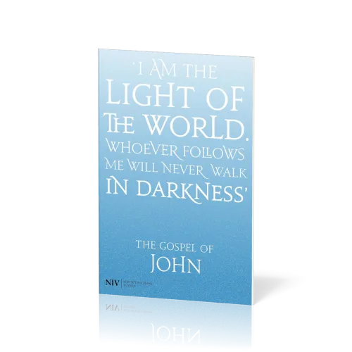 Englisch, Johannes Evangelium New International Version, blau