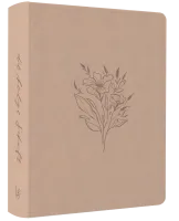 Schlachter Liebezurbibel (Schreibrandbibel Blush) - Flexibler Kunstledereinband - Lachs mit...