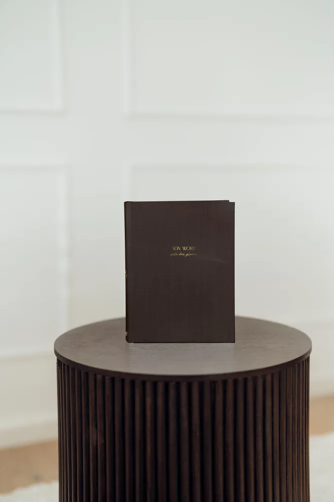 Schlachter Liebezurbibel (Schreibrandbibel Terra) - Hardcover - Leinen braun mit Schreibrand