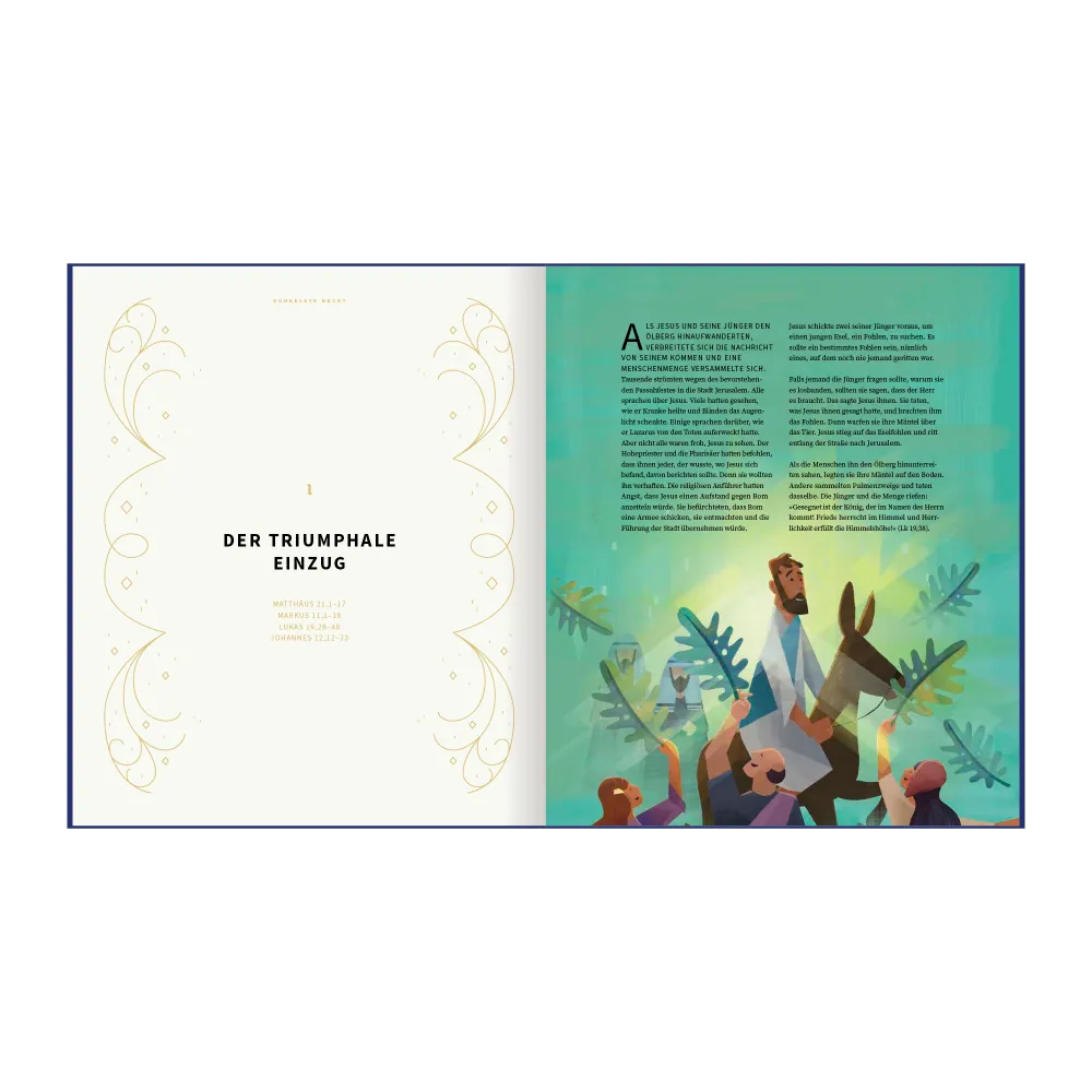 Dunkelste Nacht – Strahlendster Tag - Ein Buch zur Osterzeit für die ganze Familie