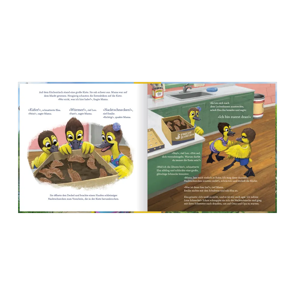 Elsa will die Erste sein - Wenn Kinder streiten