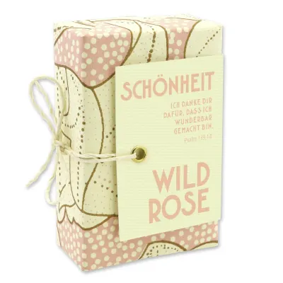 Schafmilchseife Schönheit | Wildrose - Psalm 139,14