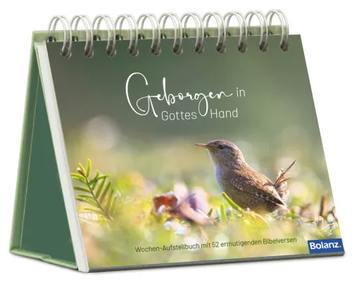 Aufstellbuch Geborgen in Gottes Hand