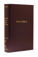 Englisch, Bibel New King James Version, Grossdruck, bordeaux