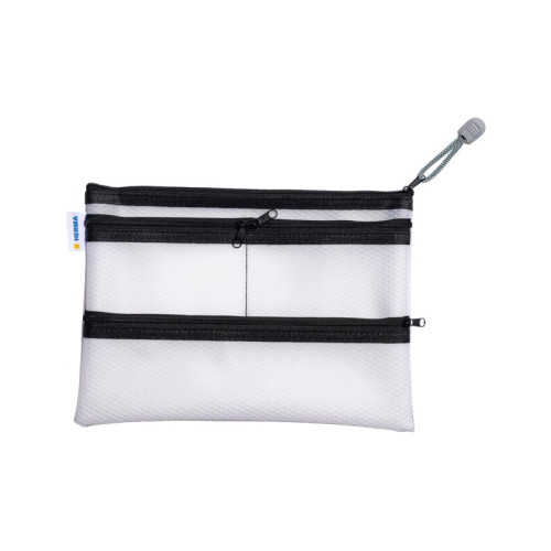 HERMA Reissverschlusstasche "Multibag", DIN A5 schwarz