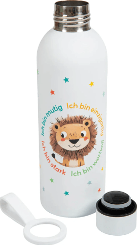 Ich bin mutig - Trinkflasche (Edelstahl) - Für 500 ml Füllmenge