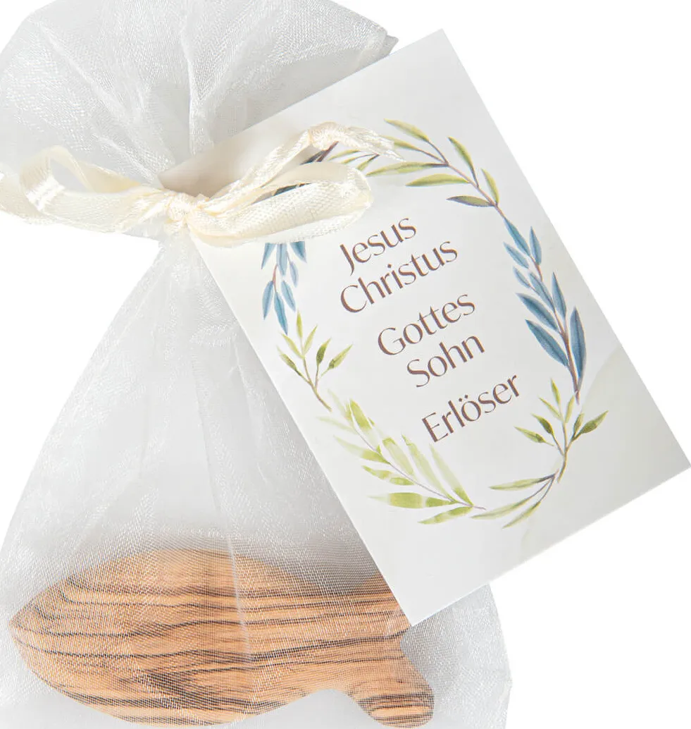 Fisch - Handschmeichler (Olivenholz)