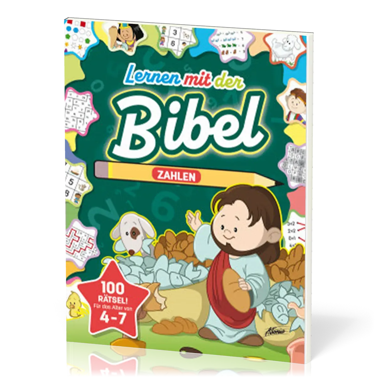 Lernen mit der Bibel – Zahlen - 100 Rätsel. Für 4 bis 7 Jahre