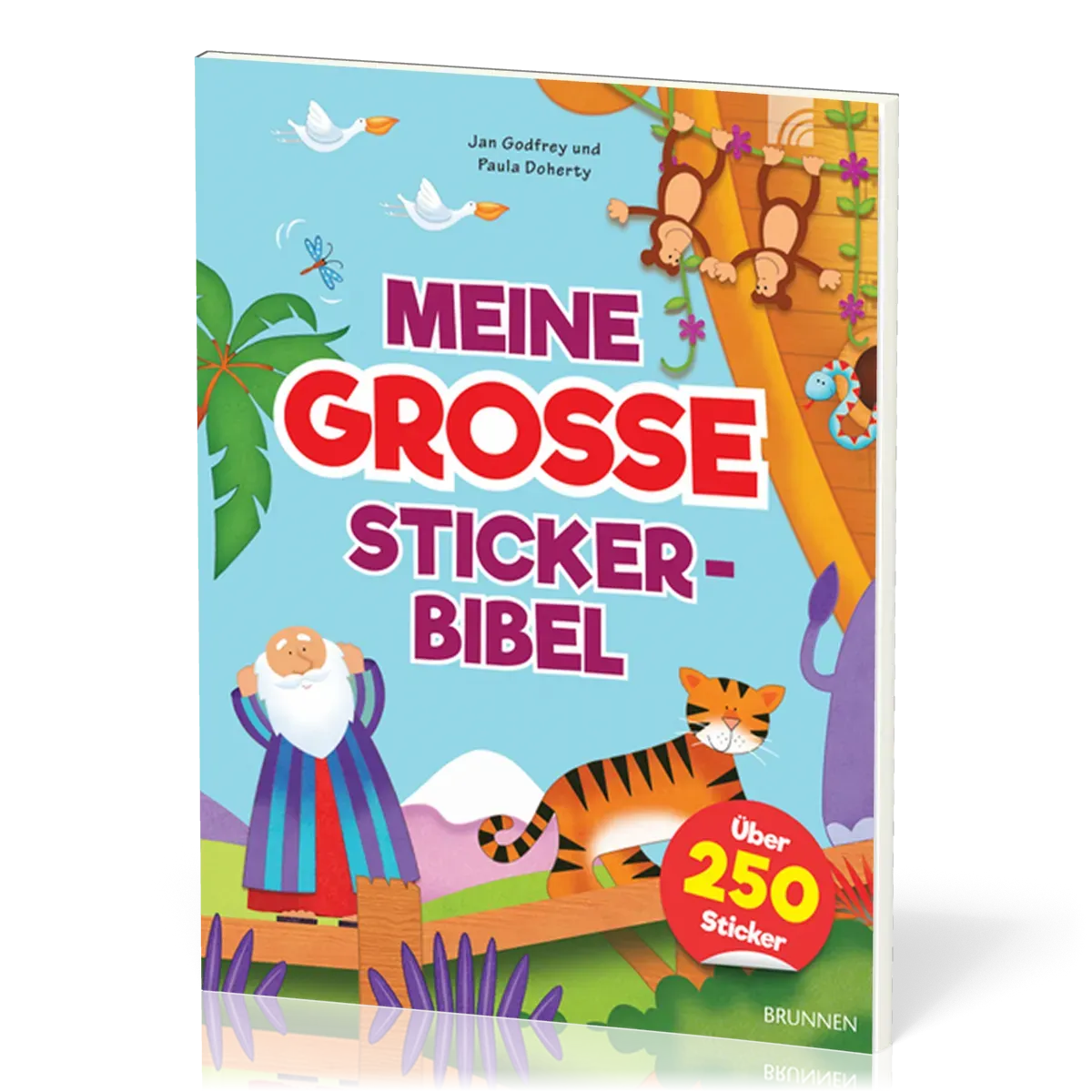Meine grosse Stickerbibel - Mit 31 Bibelgeschichten und über 250 Stickern