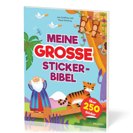Meine grosse Stickerbibel - Mit 31 Bibelgeschichten und über 250 Stickern