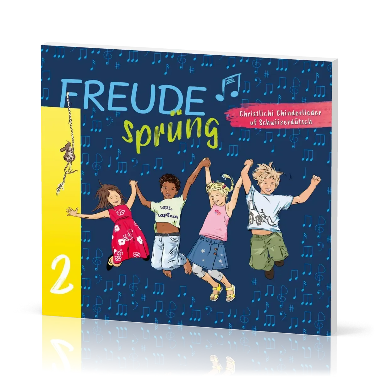 Freudesprüng 2 - Christlichi Chinderlieder uf Schwiizerdütsch, (CD mit Download)