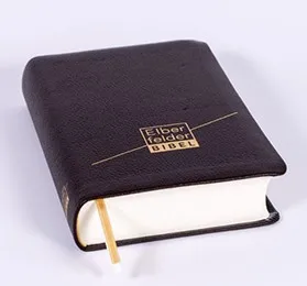 Elberfelder Bibel Taschenausgabe - Leder schwarz