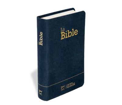 Bible Segond 21 compacte (Premium Style) - couverture souple toile bleu marine