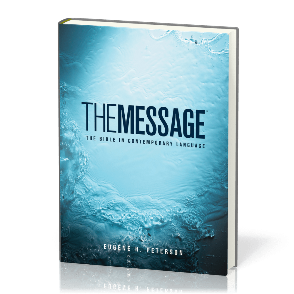 Englisch, Bibel the Message, gebunden, illustrierter Einband