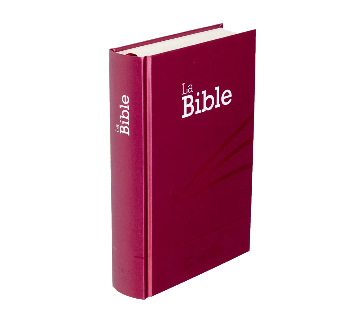 Bible Segond 21 compacte - couverture rigide motif prune