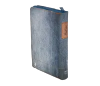 Bibel Segond 21 französisch (Premium Style) - Softcover aus Canvas mit Jeansmuster, mit...